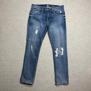 LIKE NEW! 7 for all mankind Slimmy W32 L30 Jeans